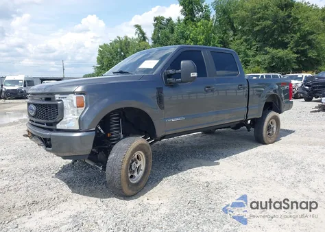 2020 Ford F-250 Xl из США, поврежденный, VIN 1FT7W2BT4LEE65632